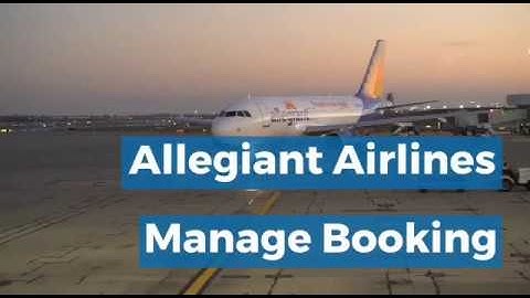 (877)507-6686 Change Allegiant Airlines Flight | Manage Booking