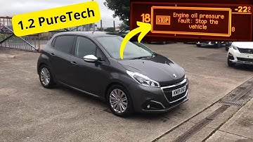 Engine Oil Pressure Fault in Peugeot 208 – common reasons