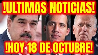 🔴 NOTICIAS DE VENEZUELA HOY 18 DE OCT 2022 NOTICIAS Última Hora hoy 18 OCT 2022 TODAY VNZLA
