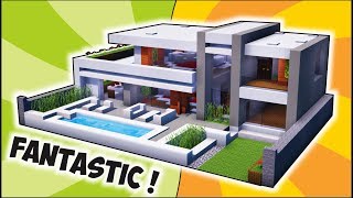 Minecraft - Cara Membuat Rumah Modern di Minecraft