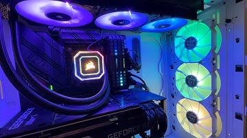 CORSAIR iCUE Gaming Rig with H150i AIO and Dominator Platinum RAM