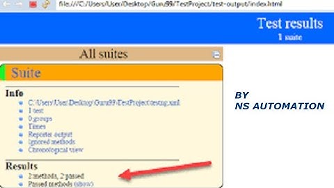 Selenium | TestNG Report Generation in Selenium | Execution of Script in Batch in Selenium