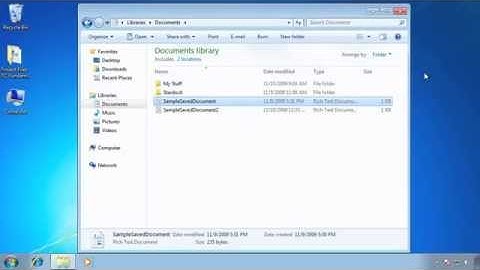 (Part 5) Selecting Text, Cutting, Copying & Pasting Text & Files - UNDERSTANDING FILE STRUCTURE