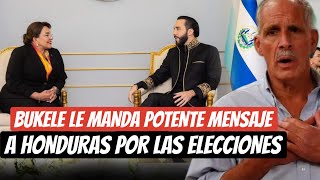 Bukele Le Manda Mensaje A Honduras Por Las Elecciones