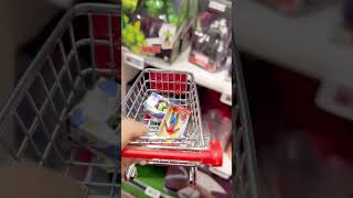 Real vs MINI Brands Shopping at Target TOY market in Real Life ?! [ miniature ]#shorts BoramiTV