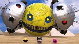 PACMAN AND PACMAN VS ROBOT MONSTER PACMAN !! PART 51