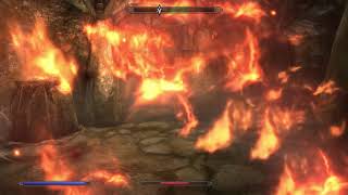 Scary explode fire trap hurt my feelings - Skyrim Special Edition screenshot 4