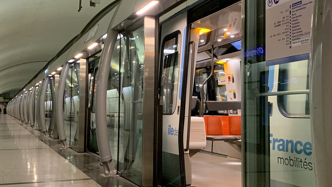 [Paris] Spot Métro Ligne-14 MP14 à Olympiades