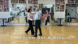 Hustle beginner friendly routine demonstration @DanceAllYouCanFountainValley
