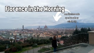 Florence in the Morning | 6am Wake Up Call to have the city all to ourselves