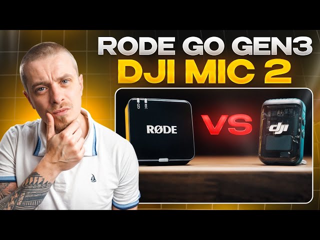 DJI Mic ➕ RODE Microphones DJI Mic 2 Basic (1 TX + 1 RX) - MegaDron
