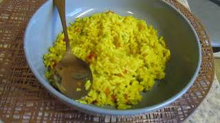 Tilda - Golden Vegetable Rice - B+M's - £1.00 - Food Review