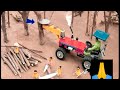 Diy Tractor How to Make a wood Saw science project | diy mini Agricultural Machinery @ToyFunForKids
