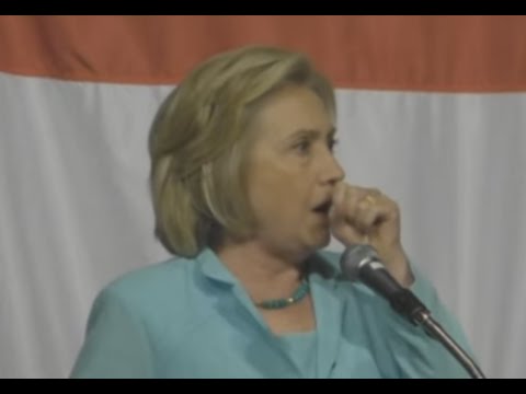 hillary clinton s cough