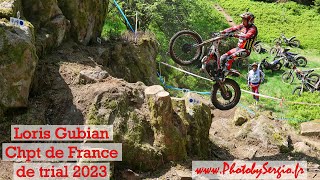 Loris Gubian - Championnat de France de trial 2023
