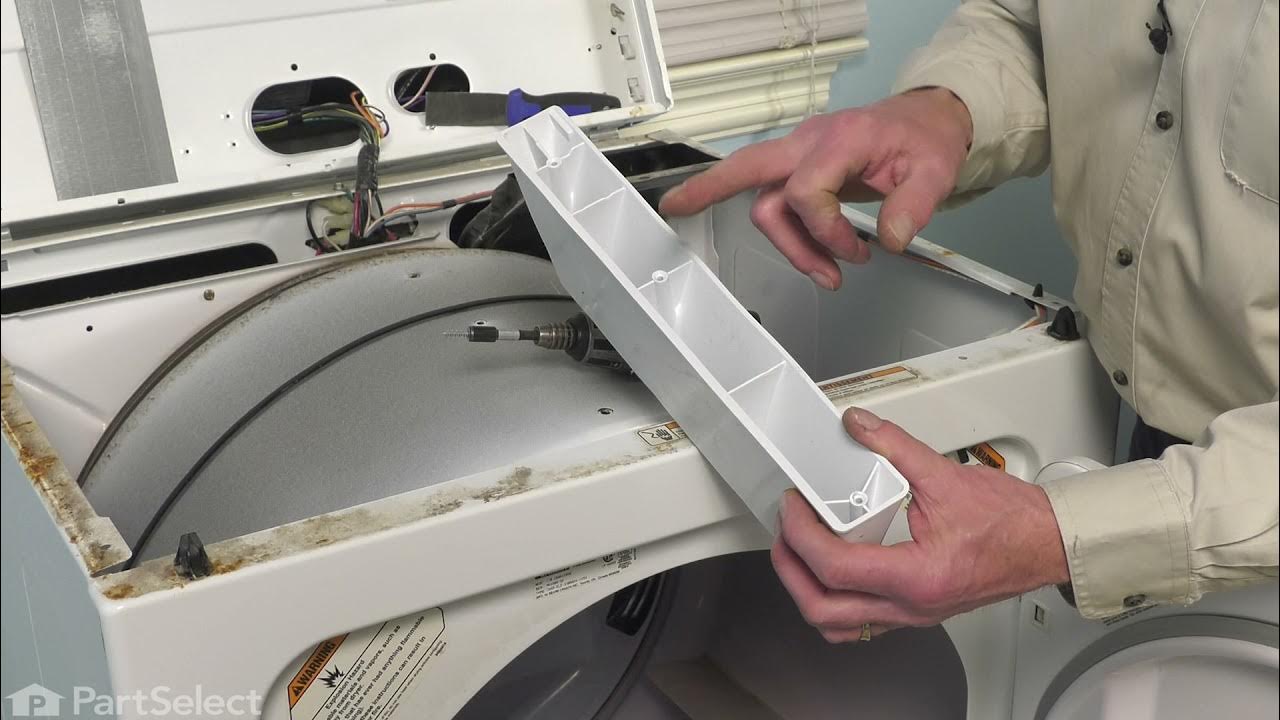 Whirlpool Dryer Repair How to Replace the Tall Drum Baffle (Whirlpool