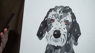 Izzy SpeedPaint | Geometric Pet PaintingTimelapse by Melissa Hilliker 25 views 4 months ago 1 minute, 27 seconds