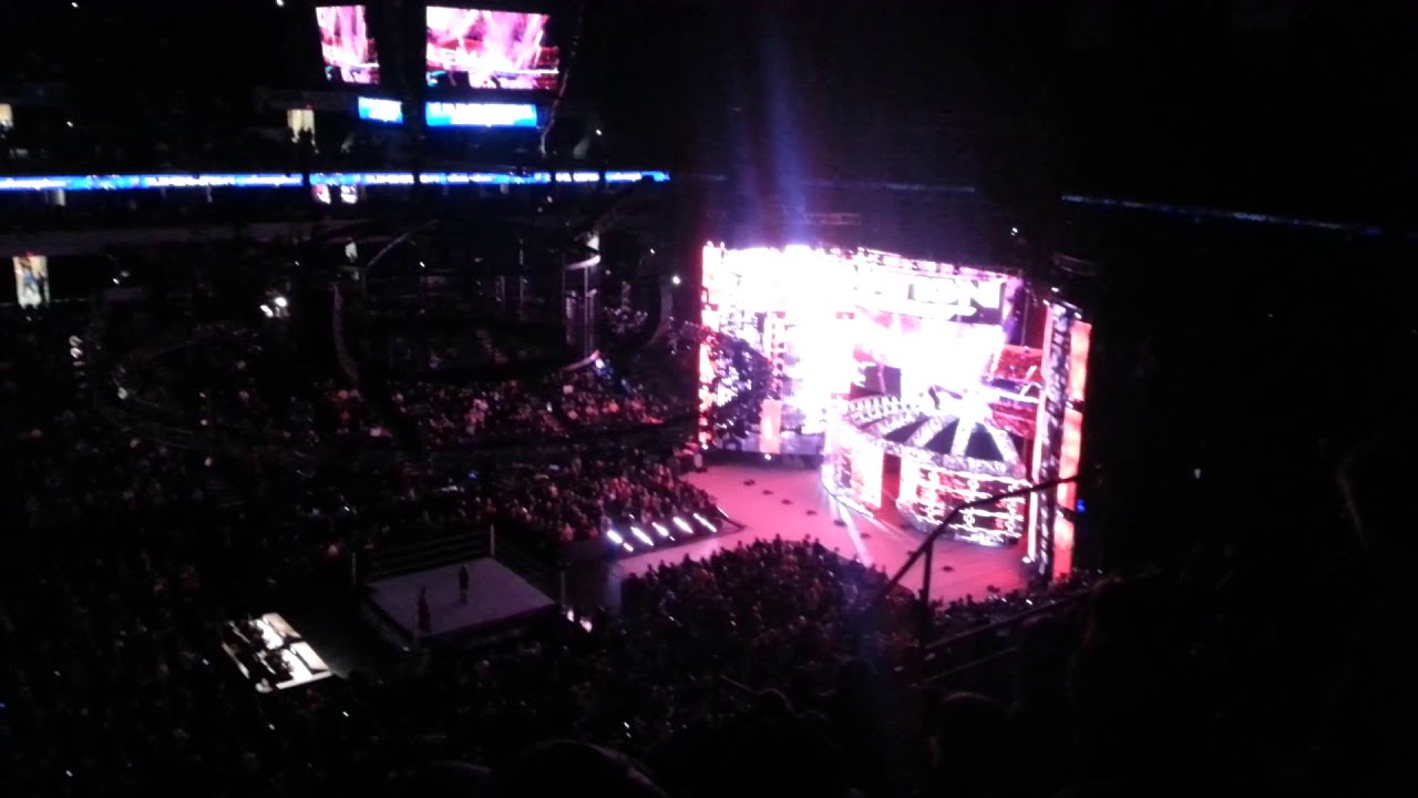 WWE elimination chamber 2014 Pyro