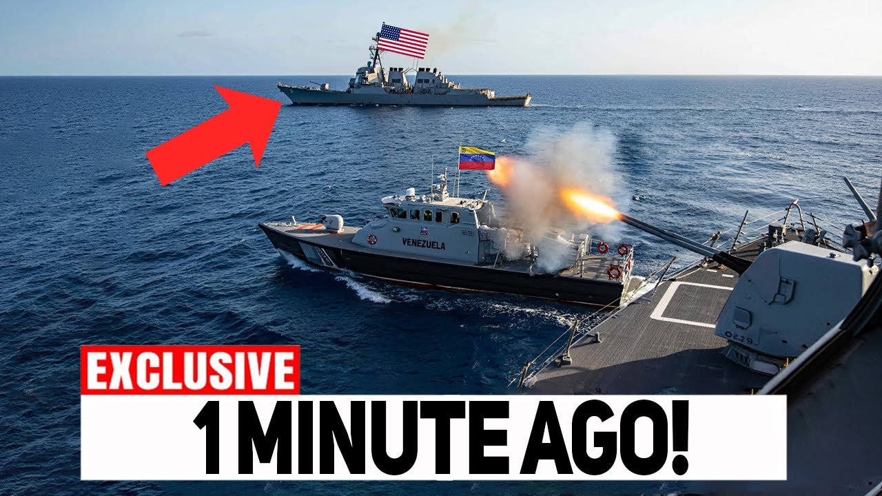 Venezuelan Ship Fired Near the USS Gravely — Then THIS Happens...
