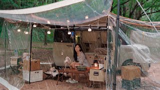 Download Lagu ⛈️하루종일 내리는 빗속에서 경차를 품은 투명 어닝 텐트로 강아지와 우중캠핑 | 곤드레 돌솥밥과 김치전 | 오일파스텔로 비오는 풍경 그리기 | 빗소리ASMR MP3 Download Lagu ⛈️하루종일 내리는 빗속에서 경차를 품은 투명 어닝 텐트로 강아지와 우중캠핑 | 곤드레 돌솥밥과 김치전 | 오일파스텔로 비오는 풍경 그리기 | 빗소리ASMR MP3