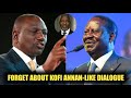 RUTO TELLS RAILA THAT WHETHER HE LIKES IT OR NOT, THE DISCUSSIONS MUST TAKE PLACE IN PARLIAMENT!