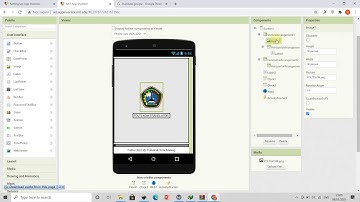 TUGAS PEMROGRAMAN MOBILE | MIT APP INVENTOR