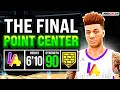 The final recreation of my 610 point center in nba 2k24