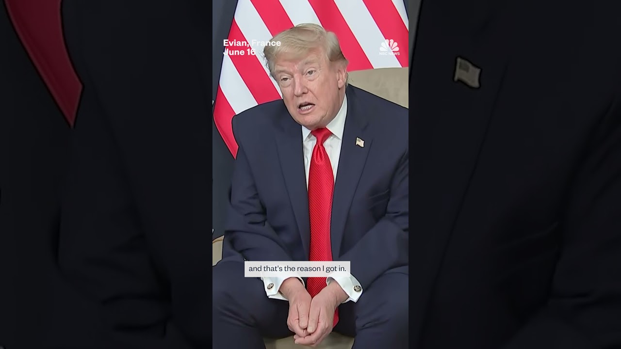 Trump touts Iran deal to European allies at G7 Trump touts Iran deal to European allies at G7