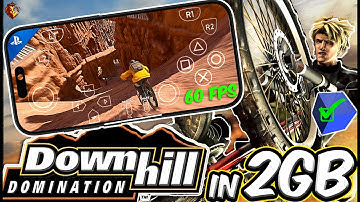 🔥How To Play Downhill Domination PS2 Game On AetherSX2 |AetherSX2 60 FPS No Lag Setting