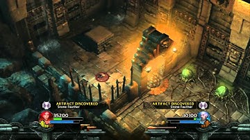 Lara Croft and the Guardian of Light (PS3) - Toxic Swamp, pt. 1 (2P with Joe) (10/29/10)