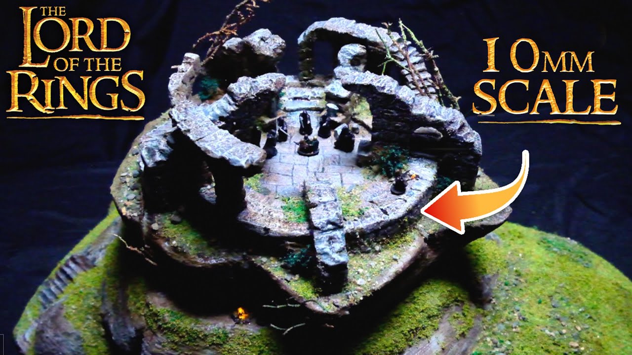 How to make a Weathertop Diorama from The Lord Of The Rings