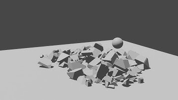 CELL FRACTURE ATTACHMENT || Blender || in Eevee mode