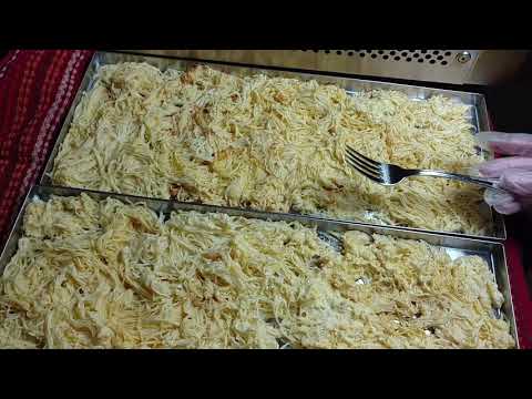 Spaghetti Squash Freeze Dried for a Healthy Noodle Option, in my Harvest Right Freeze Dryer