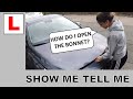 Driving Test SHOW ME TELL ME Questions Quiz with Learner Driver | 2020