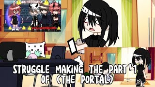 Struggling making the part 1 of (THE PORTAL)