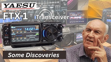 Yaesu FTX-1 Ham Radio Transceiver.  Some Interesting Discoveries