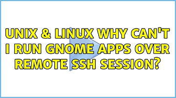 Unix & Linux: Why can