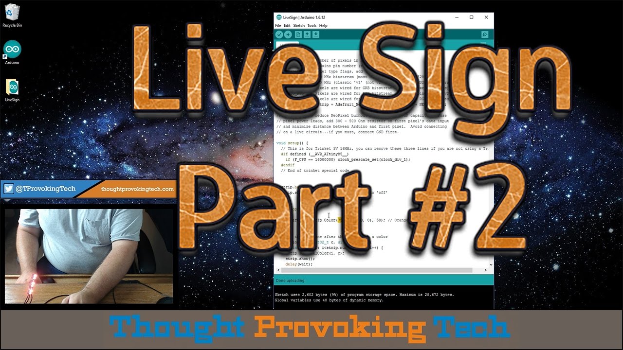 Printed! - Live Sign Part 2