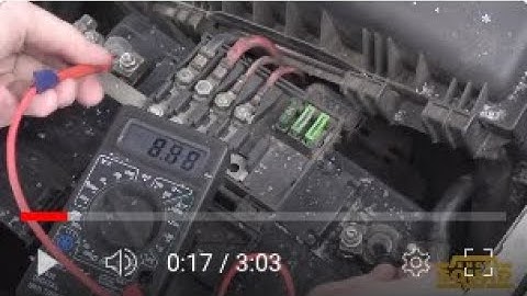 Voltage Drop During Cranking