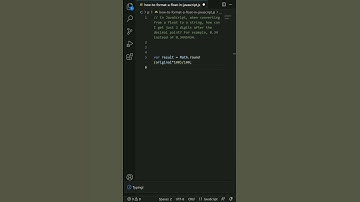 floating point - How to format a float in javascript?