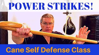 Self Defense Techniques With Walking Cane #4