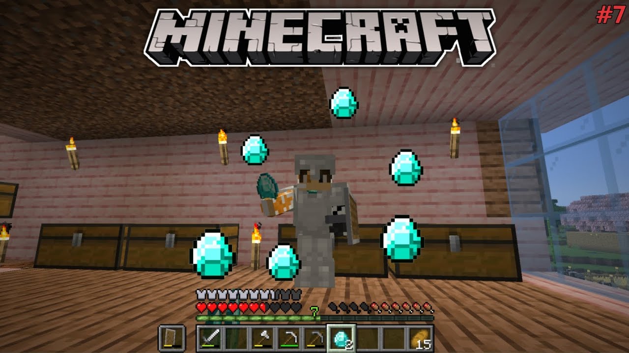 MINECRAFT GAMEPLAY #7 ( DIAMOND MINING ️ 💎 ) - YouTube