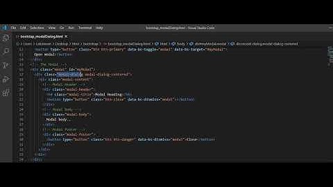 Bootstrap Modal Dialog Box