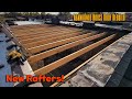 Abandoned historic house roof rebuild part 2 new rafter construction