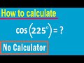 Solution to trigonometric problems