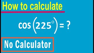 Solution to trigonometric problems