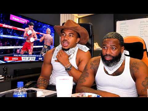DeenTheGreat & Adrien Broner Watch Ryan Garcia vs Conor Benn! 🥊🔥