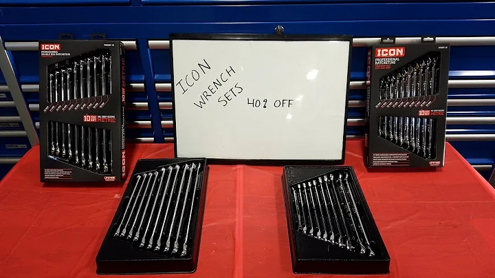 TOOL HAUL, ICON 40% OFF ALL WRENCH SETS, IM GIVING THEM AWAY 😲