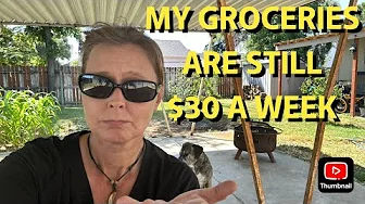 $30 A WEEK IS MY GROCERY BUDGET IN 2025!
