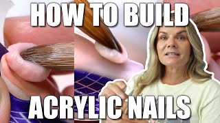 We Breakdown The Steps To Build An Acrylic Nail | Vlog 104